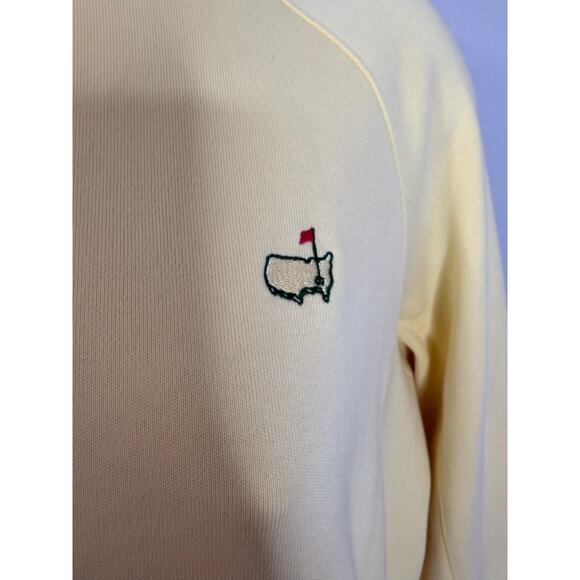 Magnolia Lane Masters 1/4 Zip Pullover Yellow Sweatshirt Women's M - Picture 5 of 9